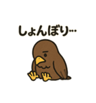 かわいいワシとタカの毎日スタンプ（個別スタンプ：25）
