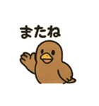 かわいいワシとタカの毎日スタンプ（個別スタンプ：31）