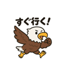かわいいワシとタカの毎日スタンプ（個別スタンプ：39）