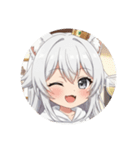 白ワインみなみちゃんプレミアム（個別スタンプ：1）