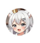 白ワインみなみちゃんプレミアム（個別スタンプ：2）