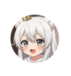 白ワインみなみちゃんプレミアム（個別スタンプ：9）