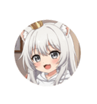 白ワインみなみちゃんプレミアム（個別スタンプ：14）