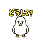 かわいい白鳩スタンプ（個別スタンプ：10）