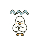 かわいい白鳩スタンプ（個別スタンプ：33）