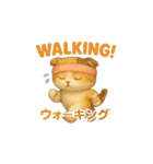 動く猫1（個別スタンプ：3）