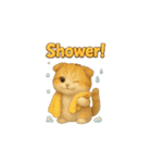 動く猫1（個別スタンプ：14）
