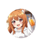 みかんみなみちゃんプレミアム（個別スタンプ：5）