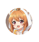 みかんみなみちゃんプレミアム（個別スタンプ：6）