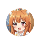 みかんみなみちゃんプレミアム（個別スタンプ：9）