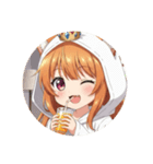 みかんみなみちゃんプレミアム（個別スタンプ：14）