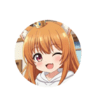 みかんみなみちゃんプレミアム（個別スタンプ：16）