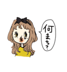 一言返信リボンっ子（個別スタンプ：10）