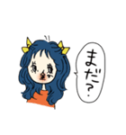 一言返信リボンっ子（個別スタンプ：22）
