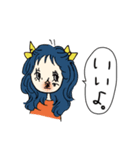 一言返信リボンっ子（個別スタンプ：26）