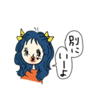 一言返信リボンっ子（個別スタンプ：27）