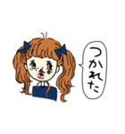 一言返信リボンっ子（個別スタンプ：34）
