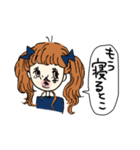 一言返信リボンっ子（個別スタンプ：40）