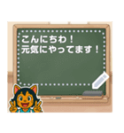 介護スタッフキャラ（個別スタンプ：3）