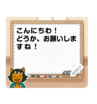介護スタッフキャラ（個別スタンプ：6）