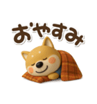 おちびドッグチロの秋(ちょこっと冬)（個別スタンプ：21）
