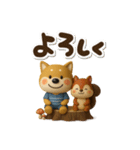 おちびドッグチロの秋(ちょこっと冬)（個別スタンプ：31）