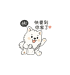 いたずらやのイタズラ子犬（個別スタンプ：7）
