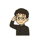 Dr. Sam（日常生活6）（個別スタンプ：1）