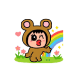 ポポベア 春を満喫！（個別スタンプ：7）