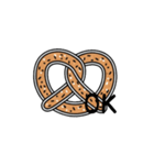 プレッツェルのスタンプ（個別スタンプ：2）