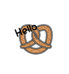 プレッツェルのスタンプ（個別スタンプ：4）