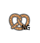 プレッツェルのスタンプ（個別スタンプ：9）