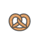 プレッツェルのスタンプ（個別スタンプ：33）