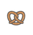 プレッツェルのスタンプ（個別スタンプ：34）