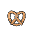 プレッツェルのスタンプ（個別スタンプ：36）