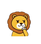 のほほんライオン（個別スタンプ：5）