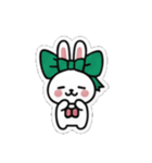 リボンうさぎさん（個別スタンプ：5）