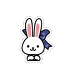 リボンうさぎさん（個別スタンプ：15）