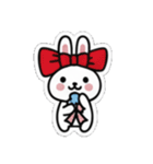 リボンうさぎさん（個別スタンプ：20）