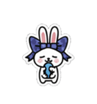 リボンうさぎさん（個別スタンプ：22）
