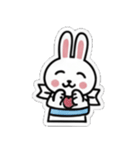 リボンうさぎさん（個別スタンプ：26）