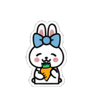 リボンうさぎさん（個別スタンプ：31）