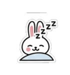 リボンうさぎさん（個別スタンプ：33）