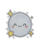 おやすみ専用Moon（個別スタンプ：1）