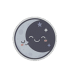 おやすみ専用Moon（個別スタンプ：5）