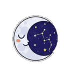 おやすみ専用Moon（個別スタンプ：40）