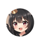 お忍びみなみちゃんプレミアム（個別スタンプ：17）