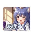 ぶどうみなみちゃんスタンプ（個別スタンプ：2）