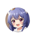 ぶどうみなみちゃんプレミアム（個別スタンプ：1）