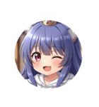 ぶどうみなみちゃんプレミアム（個別スタンプ：3）